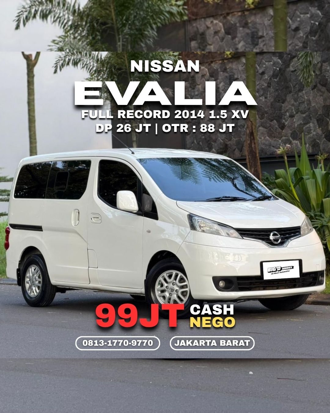 Preview Instagram Nissan Evalia BIGD HOBBIES