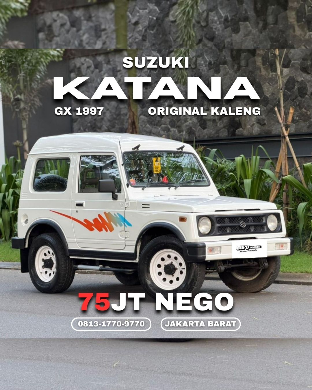 Preview Instagram Suzuki Katana GX BIGD HOBBIES